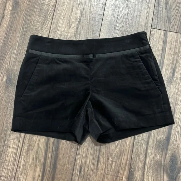 LOFT black velour shorts NWT 2P - Picture 1 of 6
